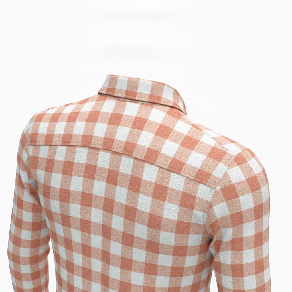 Camisa de Algodón para Hombre - Manga Larga