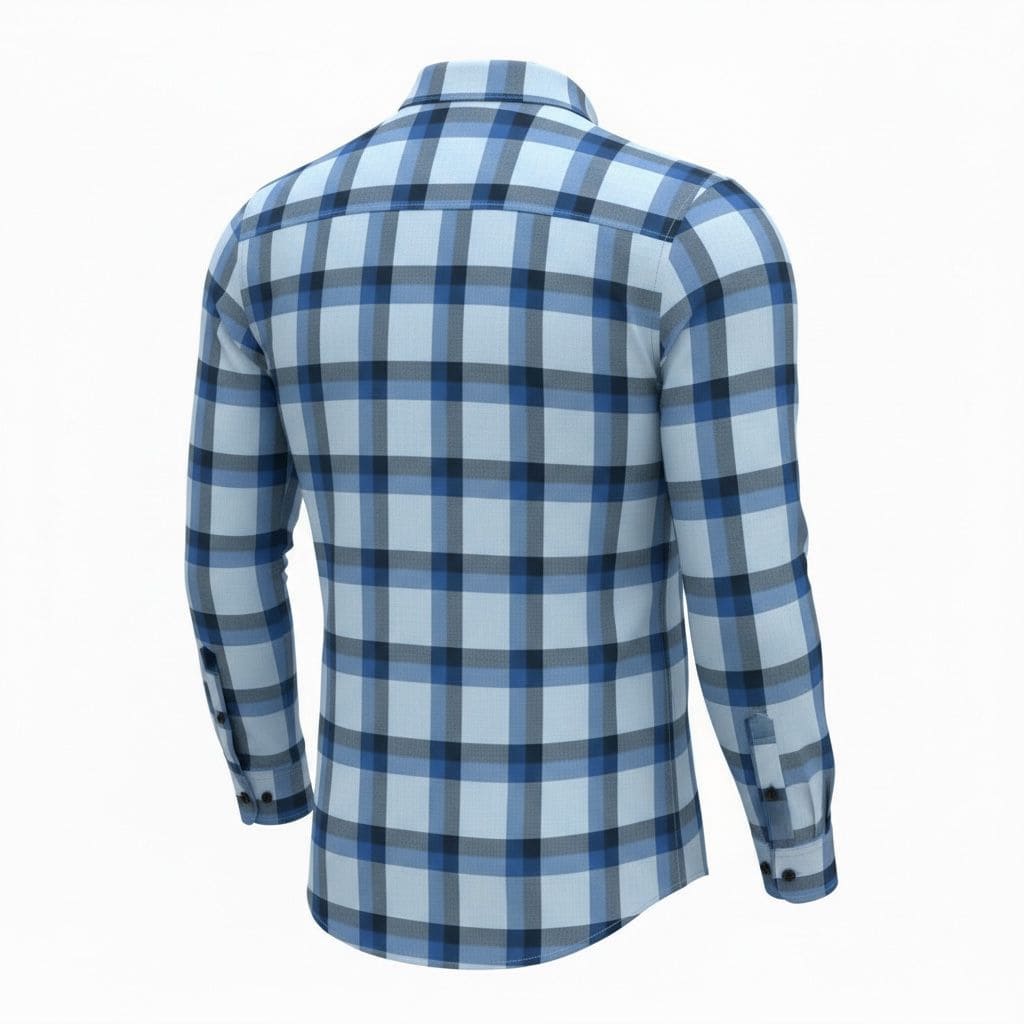 Camisa de Algodón para Hombre - Manga Larga