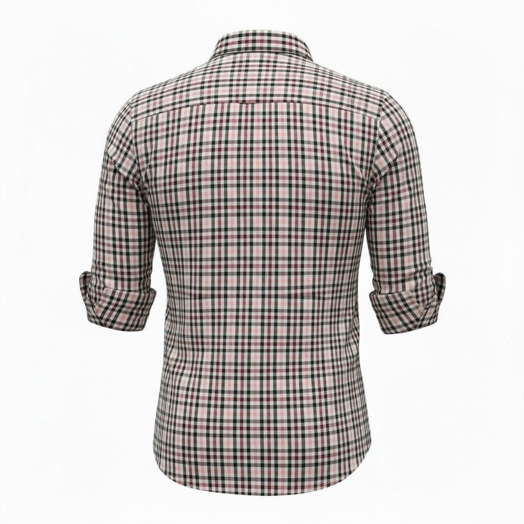 Camisa de Algodón para Hombre - Manga Larga