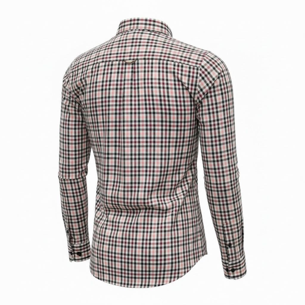 Camisa de Algodón para Hombre - Manga Larga