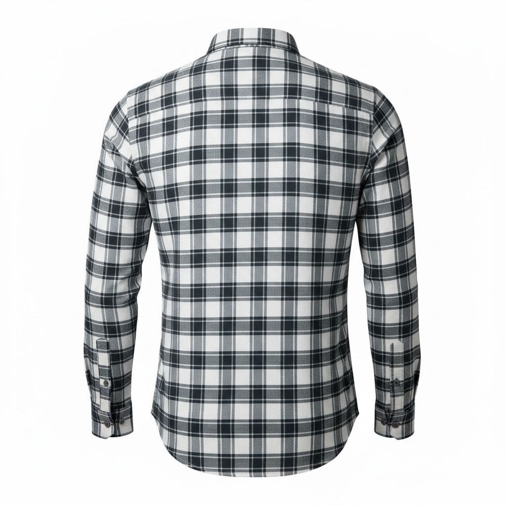 Camisa de Algodón para Hombre - Manga Larga