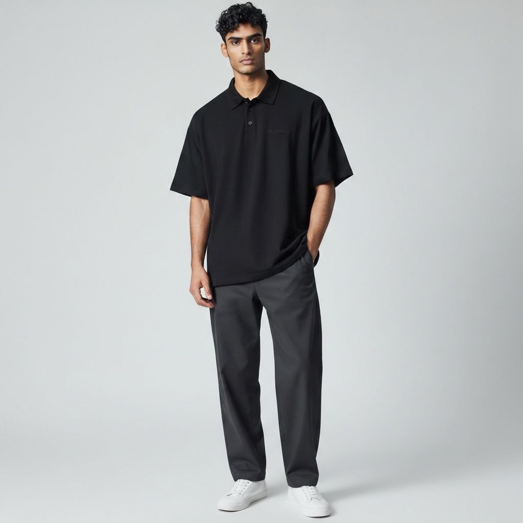 Polo Oversize Premium Hombre – Bordado y Embossing