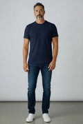 Playera Premium Hombre Textura Tejida – Algodón con Spandex