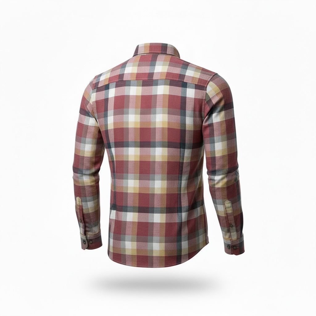 Camisa de Algodón para Hombre – Manga Larga