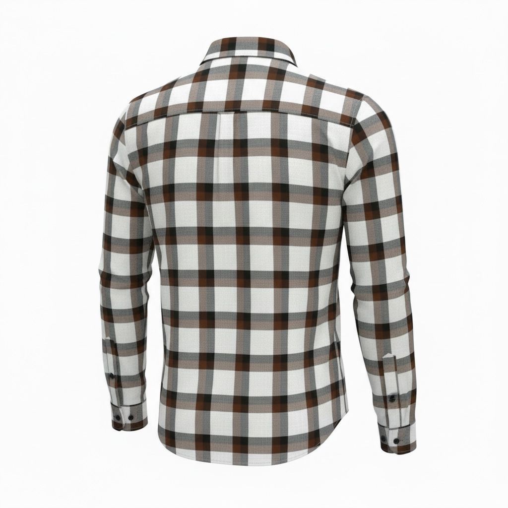 Camisa de Algodón para Hombre – Manga Larga