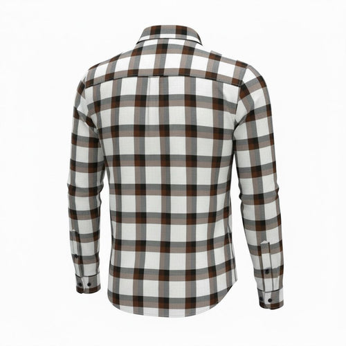 Camisa de Algodón para Hombre – Manga Larga