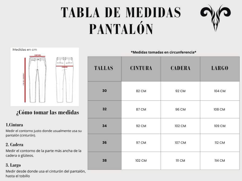 TABLAS DE MEDIDAS