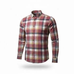Camisa de Algodón para Hombre - Manga Larga