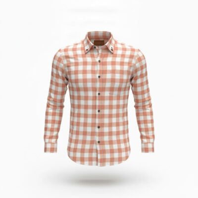 Camisa de Algodón para Hombre - Manga Larga